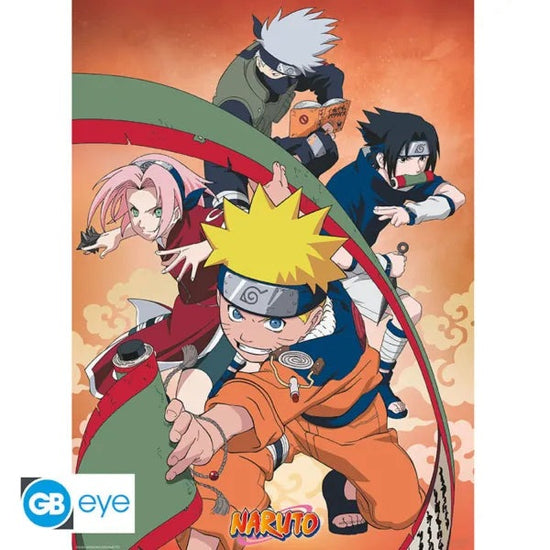 Naruto – Set 2 Chibi Posters – Team 7 52×38