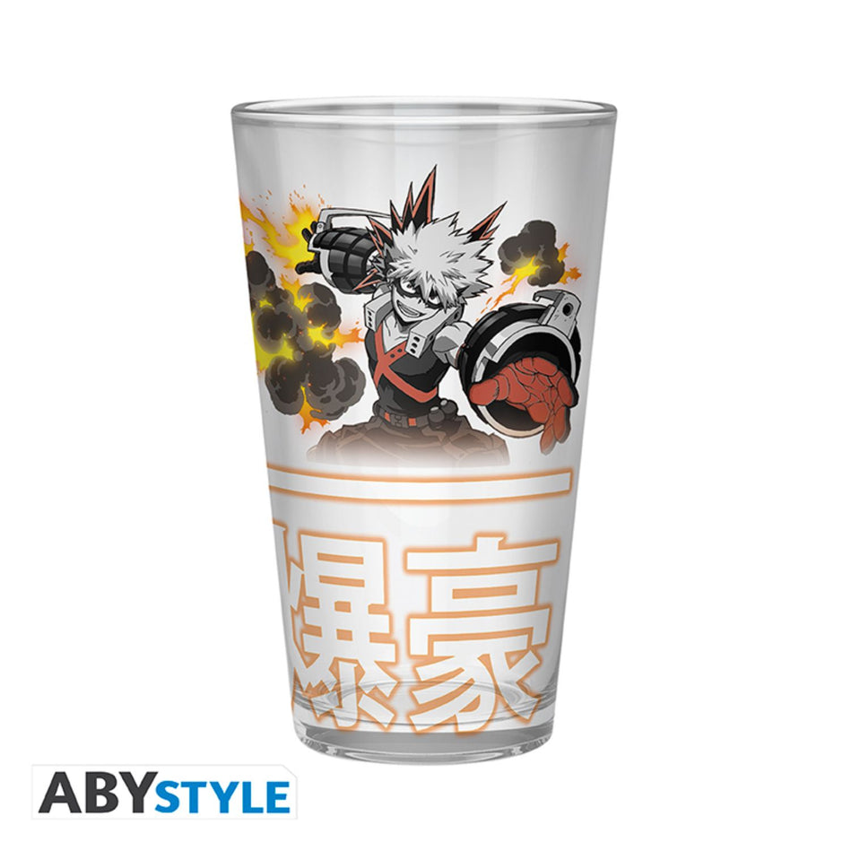 My Hero Academia – Large Glass – Izuku & Bakugo