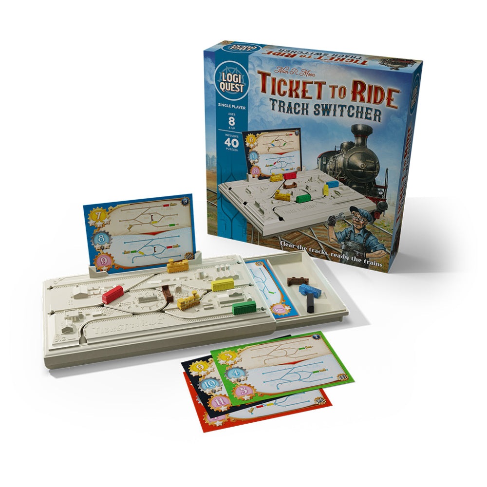 Ticket to Ride Track Switcher Logic Puzzle