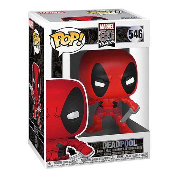 Funko Pop! Deadpool - First Appearance Marvel 80th Anniversary