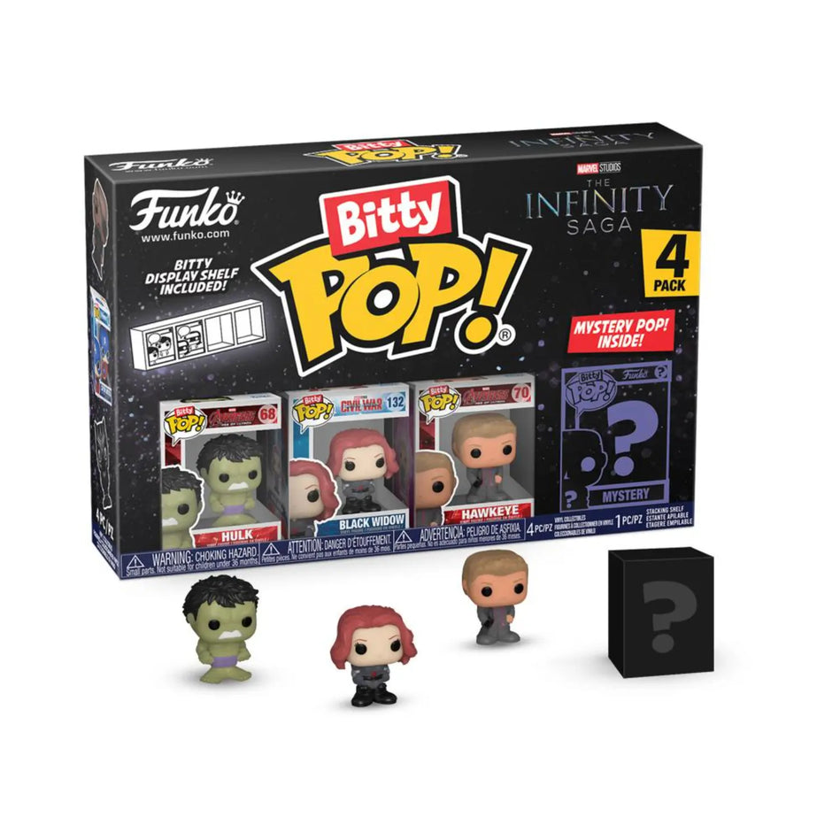 Funko Bitty Pop! Marvel Infinity Saga – Series 2: 4 Pack