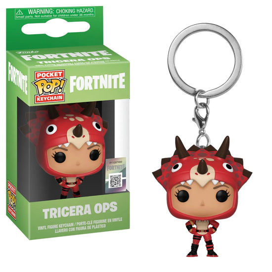 Funko Pop! Pocket Keychain: Fortnite-Tricera Ops