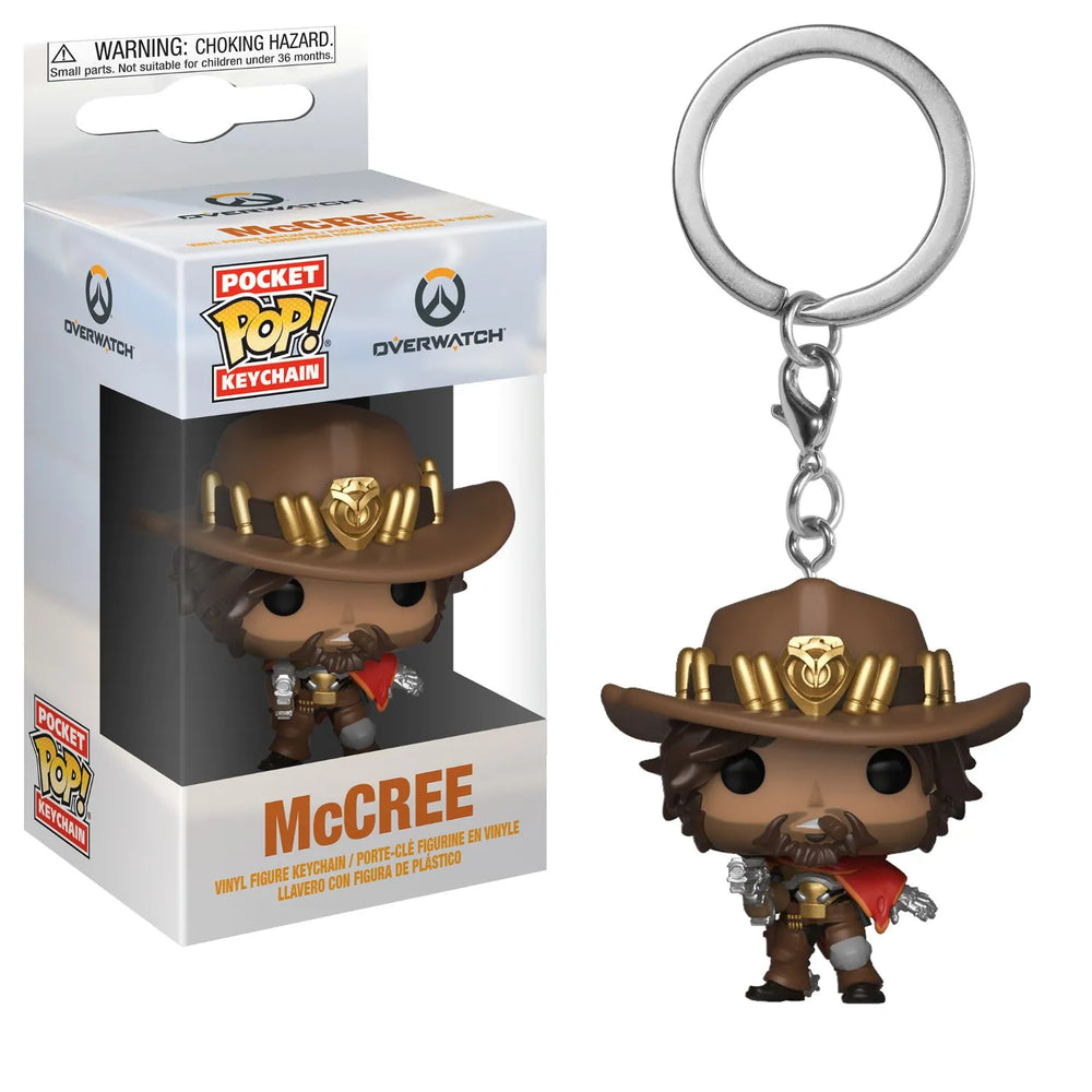 Funko Pop! Pocket Keychain: Overwatch-Mccree