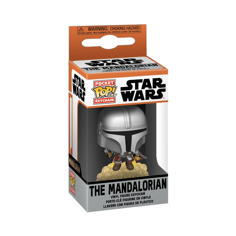 Funko Pop! Pocket Keychain: Star Wars - The Mandalorian With Blaster