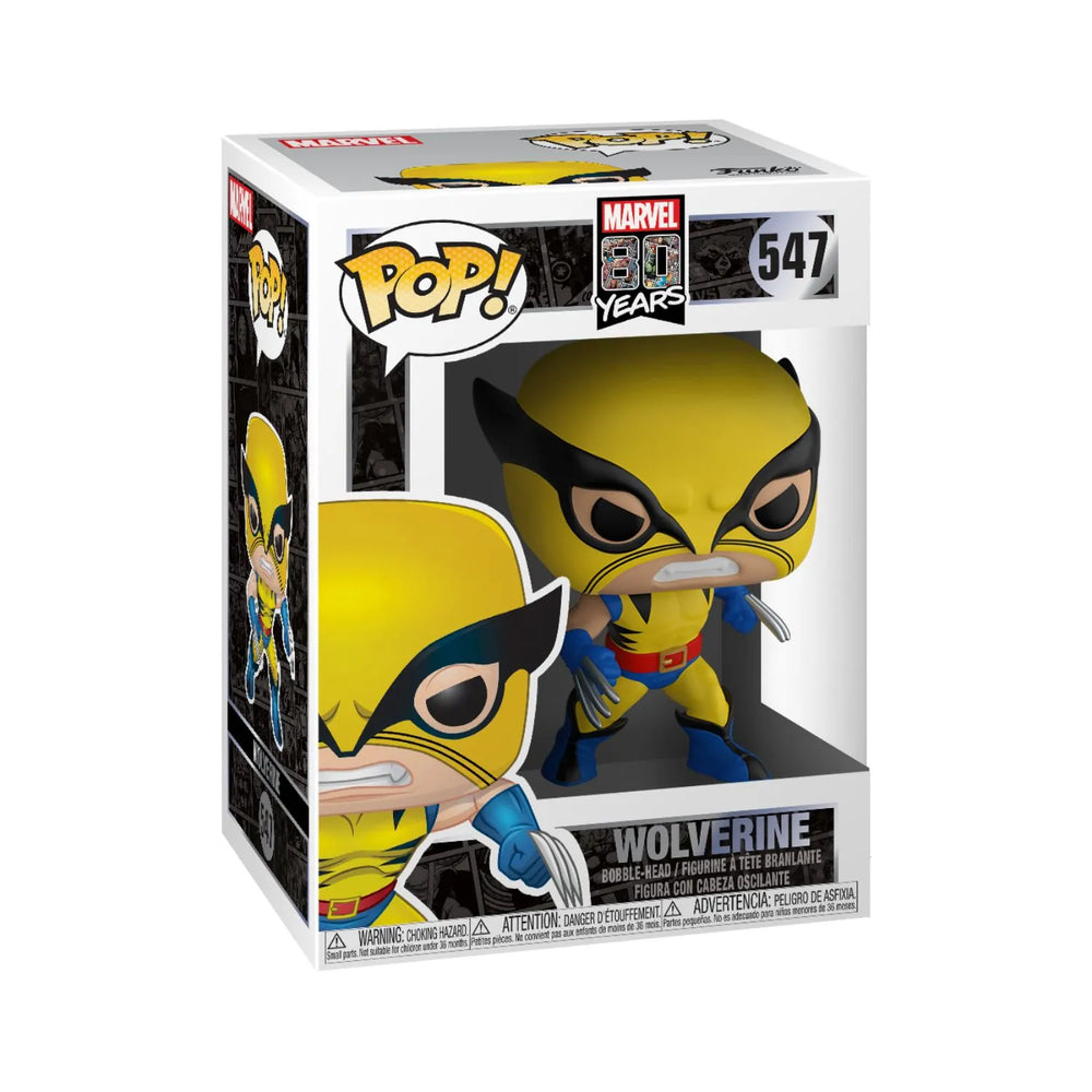 Funko Pop! Marvel: 80Th Anniversary-Wolverine