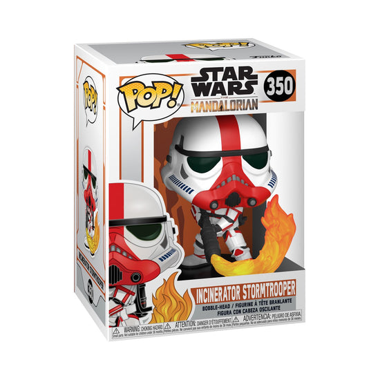 Funko Pop! The Mandalorian – Incinerator Stormtrooper Bobble Head