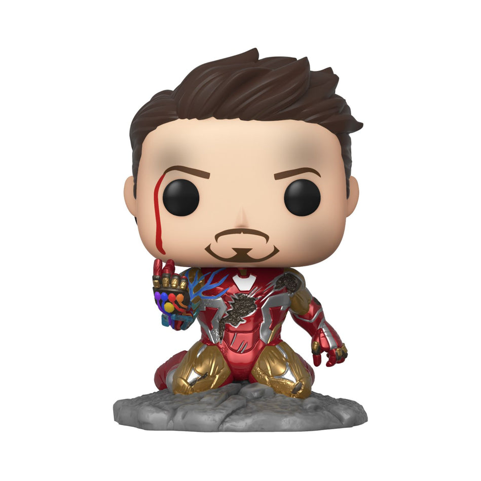 Funko Pop! Marvel: Avengers Endgame-Iron Man Glows In The Dark I Am Iron Man Special Edition