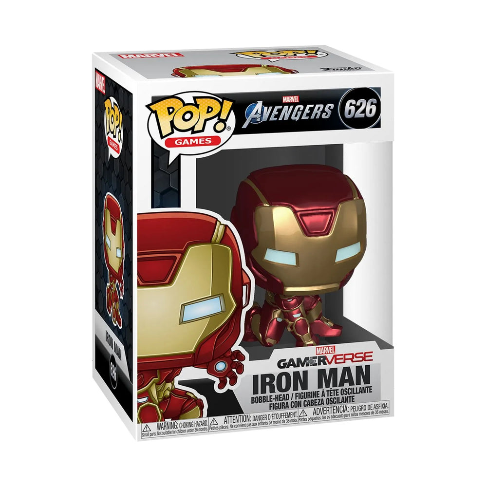 Funko Pop! Games: Marvel Avengers – Marvel Gamerverse Iron Man