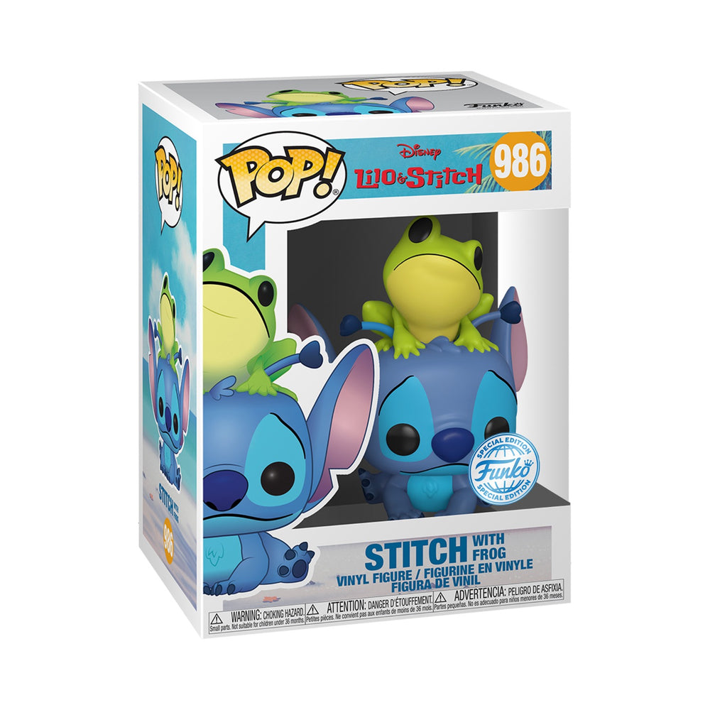 Funko Pop! Lilo & Stitch – Stitch with Frog