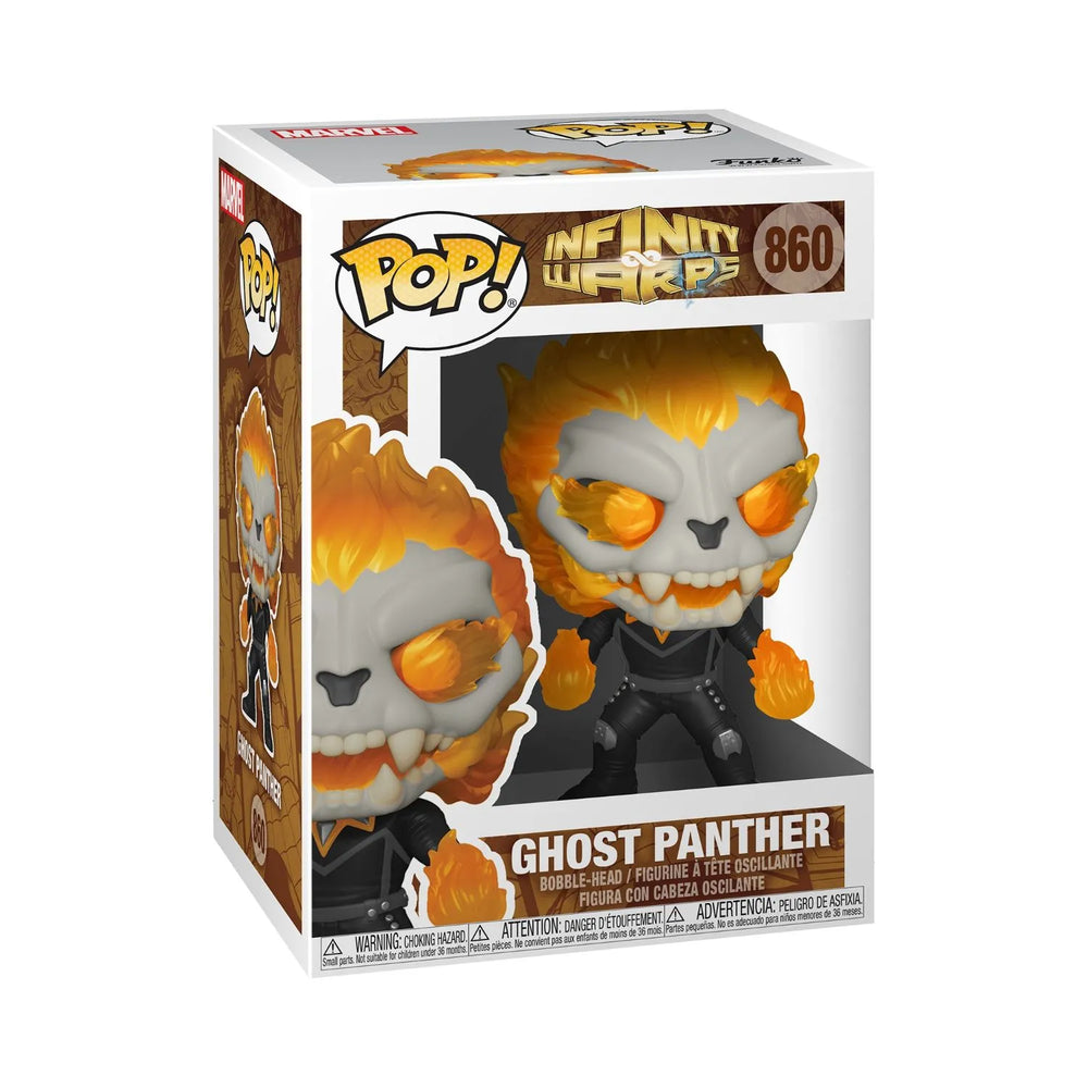 Funko Pop! Marvel: Infinity Warps-Ghost Panther