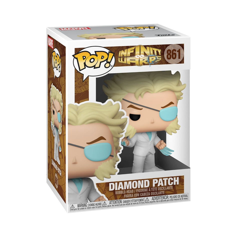 Funko Pop! Marvel: Infinity Warps-Diamond Patch