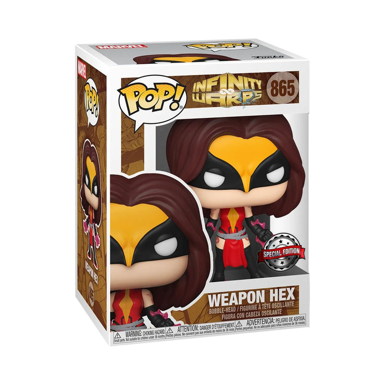 Funko Pop! Marvel: Infinity Warps-Weapon Hex Special Edition