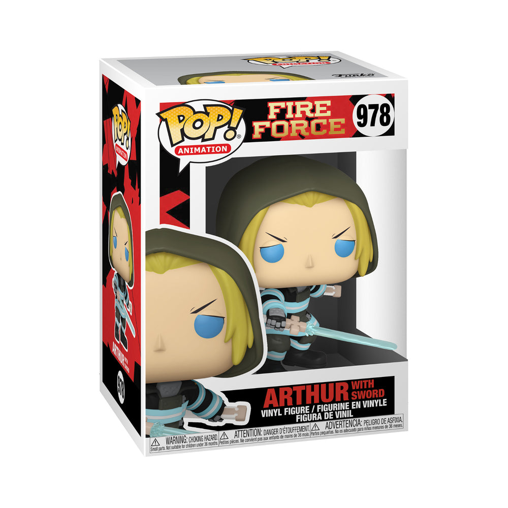 Funko Pop! Animation: Fire Force-Arthur With Sword