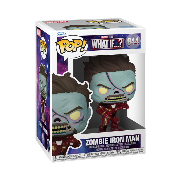 Funko Pop! Marvel Studios What If…?-Zombie Iron Man