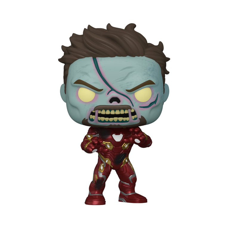 Funko Pop! Marvel Studios What If…?-Zombie Iron Man