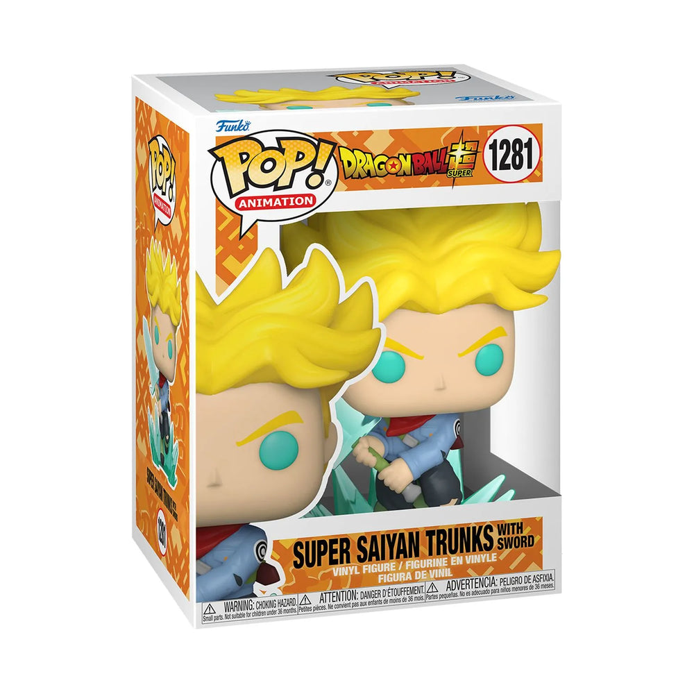 Funko Pop! Animation: Dragon Ball Super – Super Saiyan Trunks With Sword