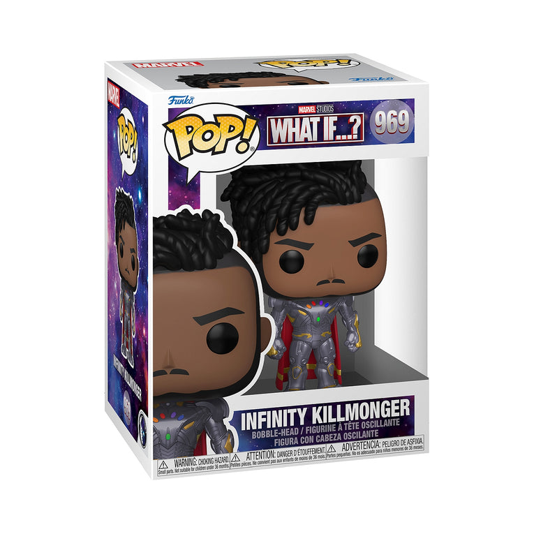 Funko Pop! Marvel: Marvel Studios What If…?-Infinity Killmonger