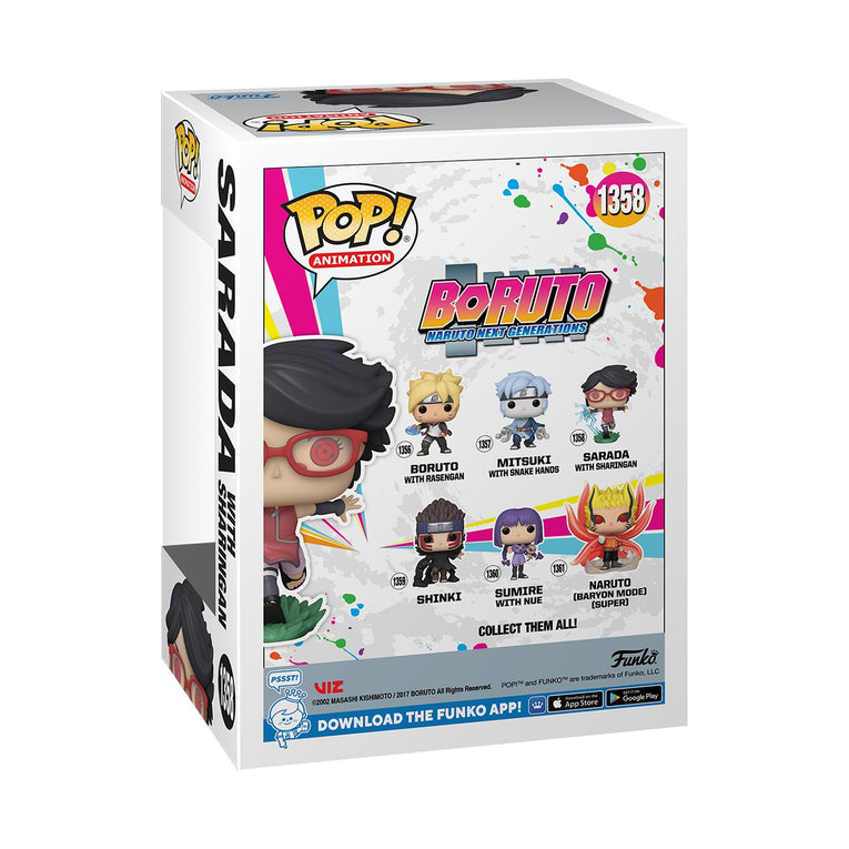 Funko Pop! Animation: Boruto Naruto Next Generations – Sarada With Sharingan