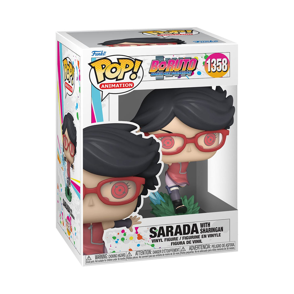 Funko Pop! Animation: Boruto Naruto Next Generations – Sarada With Sharingan