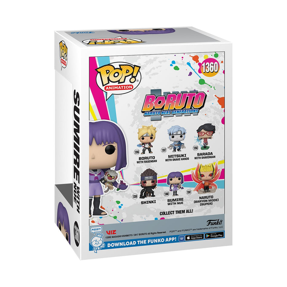 Funko Pop! Animation: Boruto Naruto Next Generations – Sumire With Nue