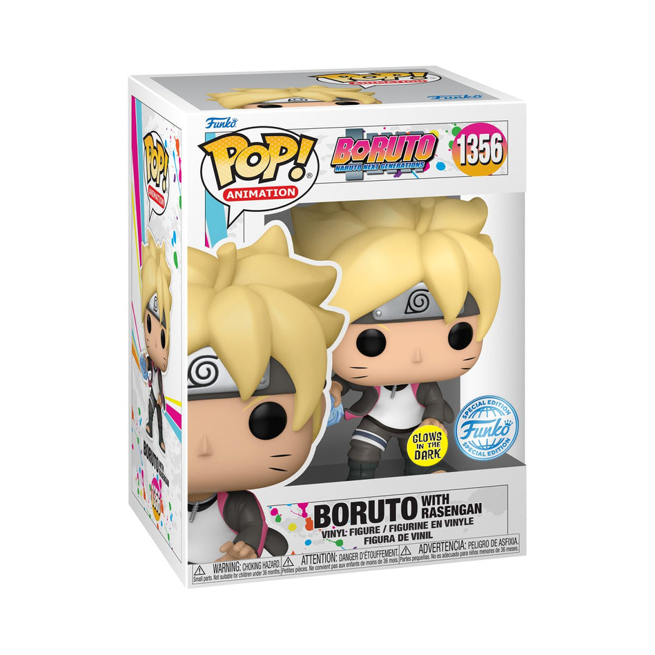 Funko Pop! Animation: Boruto – Boruto With Rasengan Glows In The Dark Special Edition