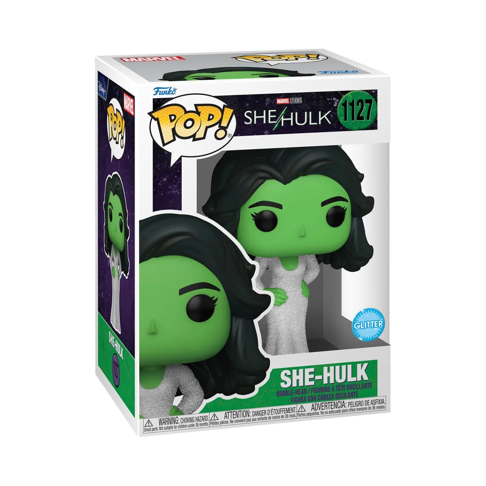 Funko Pop! Marvel Studios : She Hulk – She Hulk In A Glitter Dress