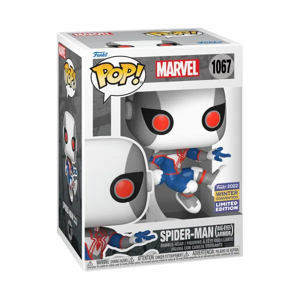 Funko Pop! Marvel: Spider Man – Bug- Eyes Armor