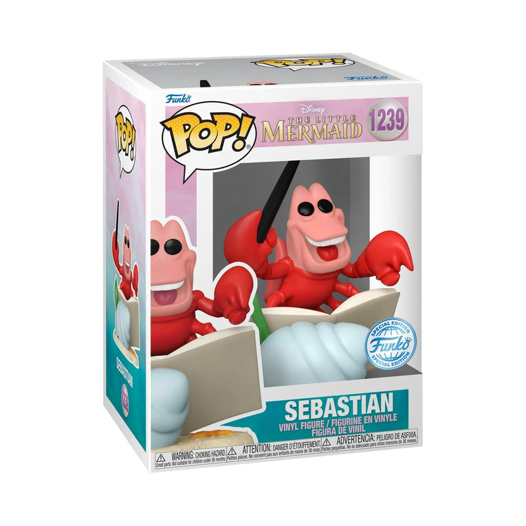 Funko Pop! Disney: The Little Mermaid – Sebastian Special Edition