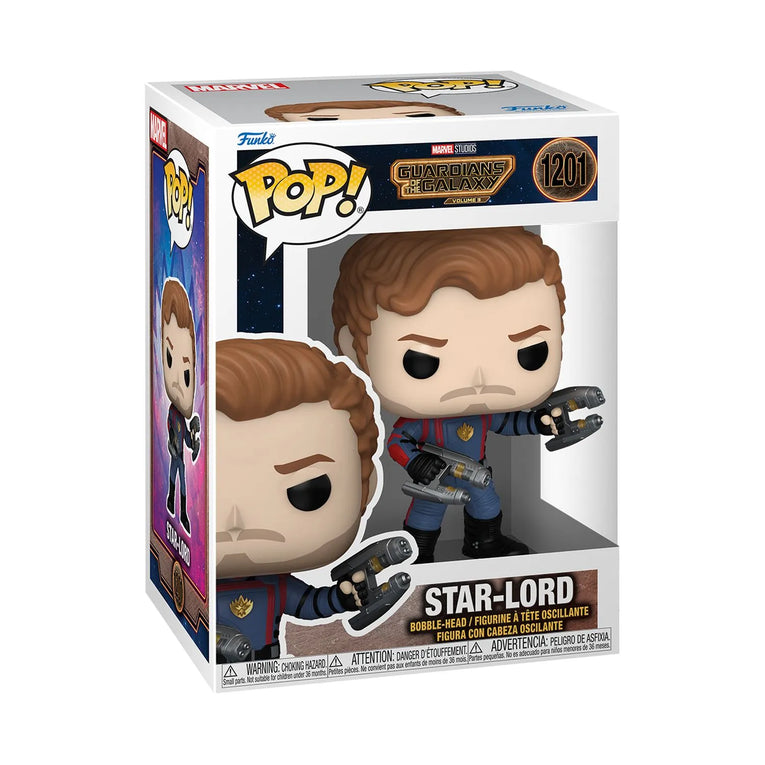 Funko Pop! Marvel Studios: Guardians Of The Galaxy Volume 3 – Star Lord