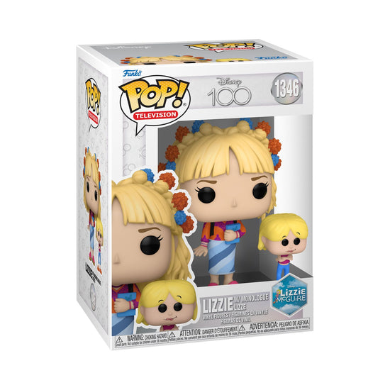 Funko Pop! Television: Disney 100 – Lizzie With Monologue Lizzie Lizzie McGuire