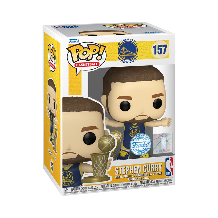 Funko Pop! Basketball: Golden Estate Warriors – Stephen Curry Special Edition