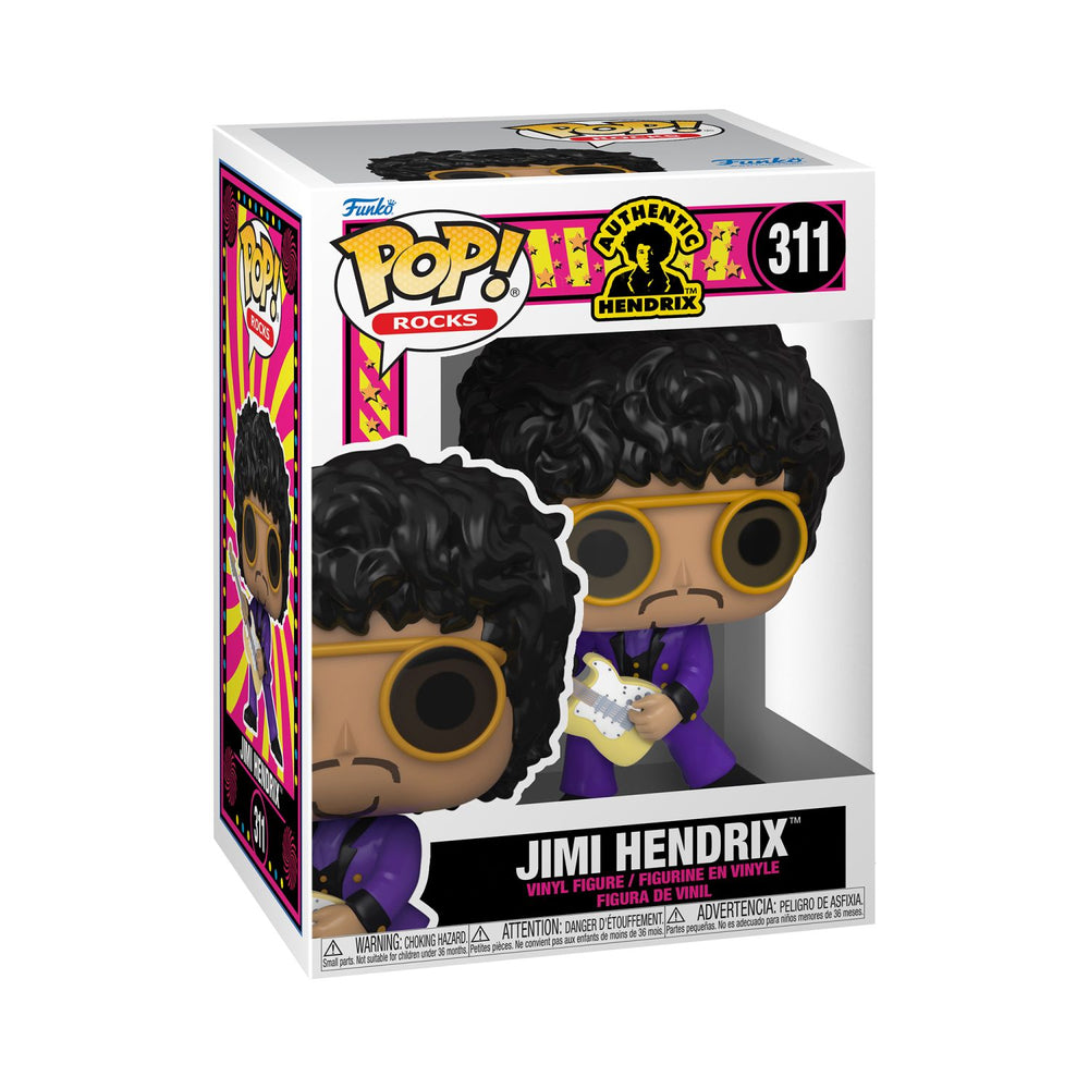 Funko Pop! Rocks: Authentic Hendrix – Jimi Hendrix Funko 2023 Summer Convention Limited Edition