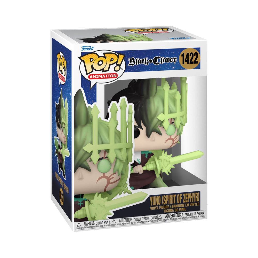 Funko Pop! Animation: Black Clover – Yuno Spirit of Zephyr