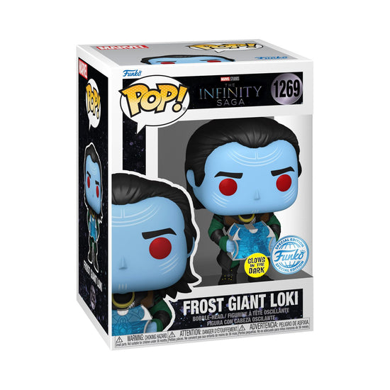 Funko Pop! Marvel Studios: The Infinity Saga – Frost Giant Loki Glows In The Dark Special Edition