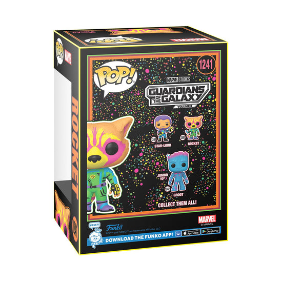 Funko Pop! Marvel Studios: Guardians Of The Galaxy – Rocket Special Edition Comic-Con 2023 Exclusive