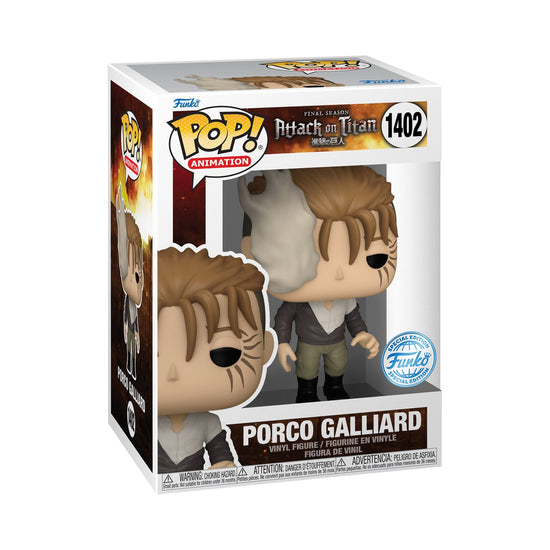 Funko Pop! Animation: Attack On Titan – Porco Galliard Special Edition