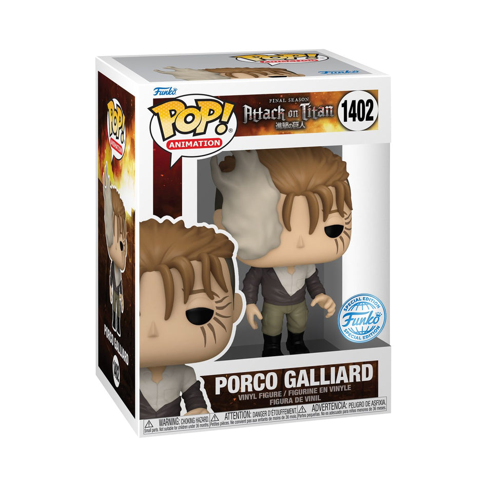 Funko Pop! Animation: Attack On Titan – Porco Galliard Special Edition