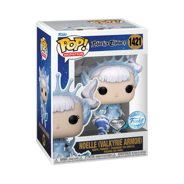 Funko Pop! Animation: Black Clover – Noelle Valkyrie Armor - Diamond Collection - Special Edition