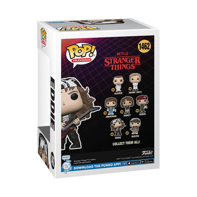 Funko Pop! Television: Netflix Stranger Things – Eddie With Guitar