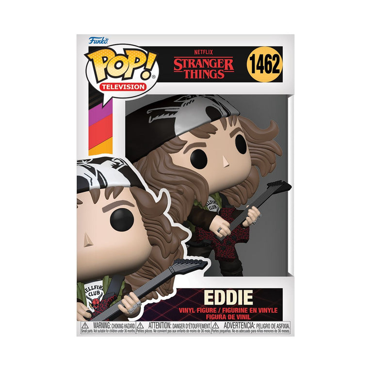 Funko Pop! Television: Netflix Stranger Things – Eddie With Guitar