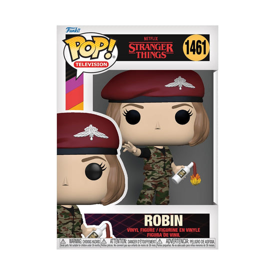 Funko Pop! Television: Netflix Stranger Things – Robin With Molotov Cocktail