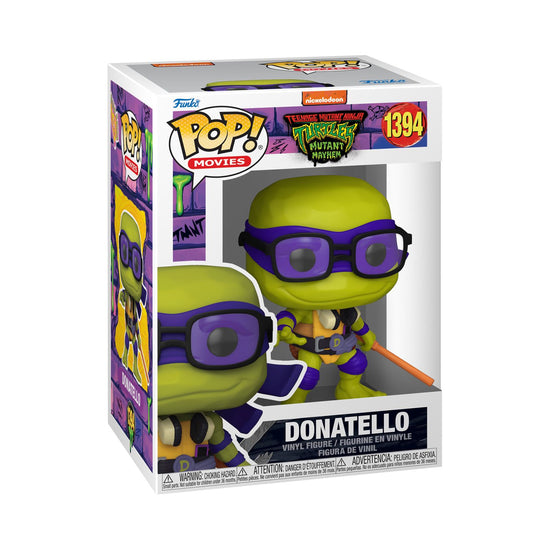 Funko Pop! Movies: Teenage Mutant Ninja Turtles Mutant Mayhem – Donatello