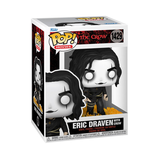 Funko Pop! Movies: The Crow – Eric Draven With Crow
