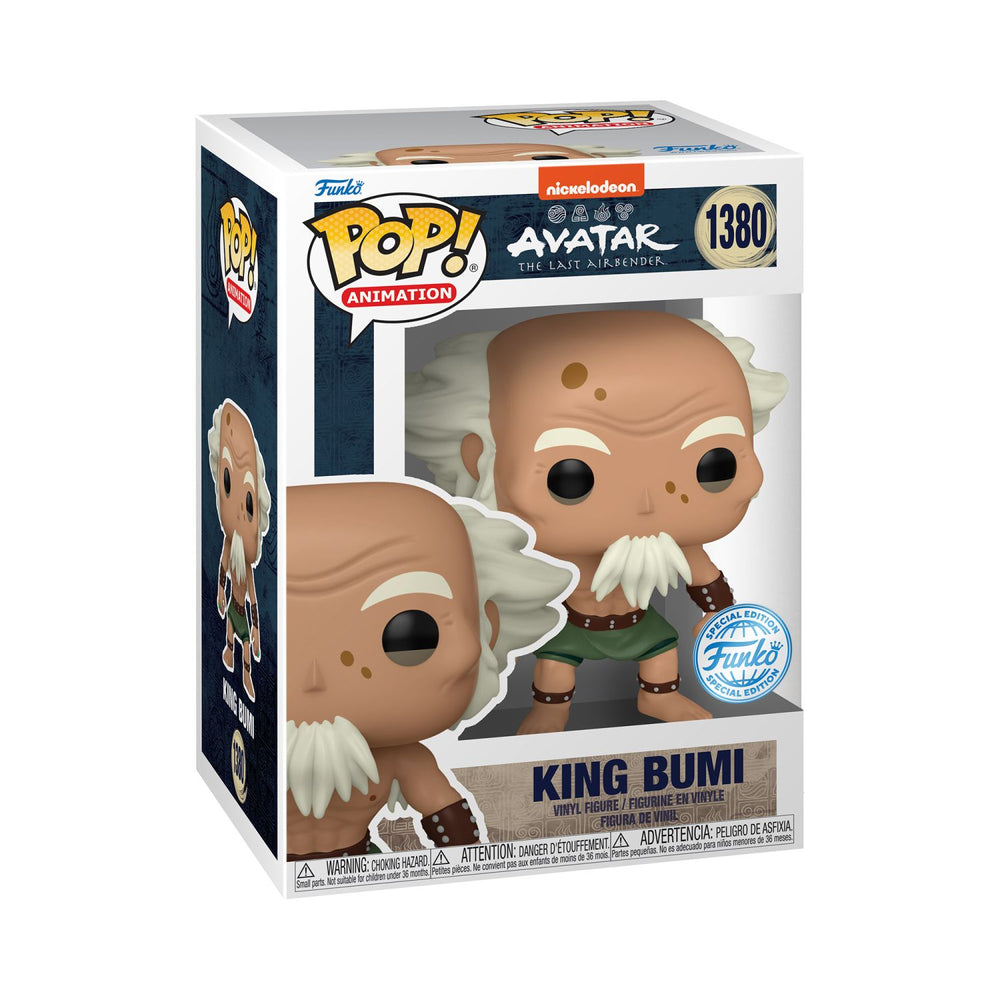 Funko Pop! Animation: Avatar The Last Airbender – King Bumi Special Edition