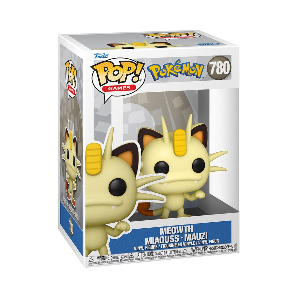 Funko Pop! Games: Pokemon – Meowth Miaouss Mauzi