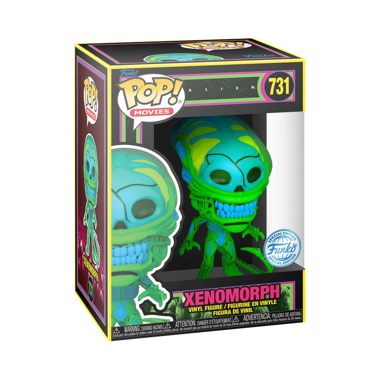 Funko Pop! Movies: Alien – Xenomorph Black Light - Special Edition