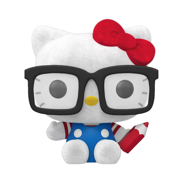 Funko Pop!: Hello Kitty – Hello Kitty Nerd Special Edition Flocked