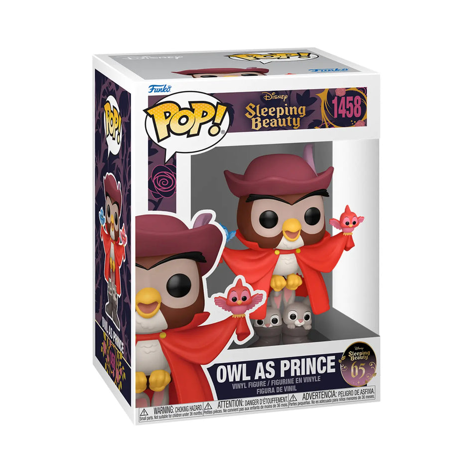 Funko Pop! Disney Sleeping Beauty - Owl As Prince