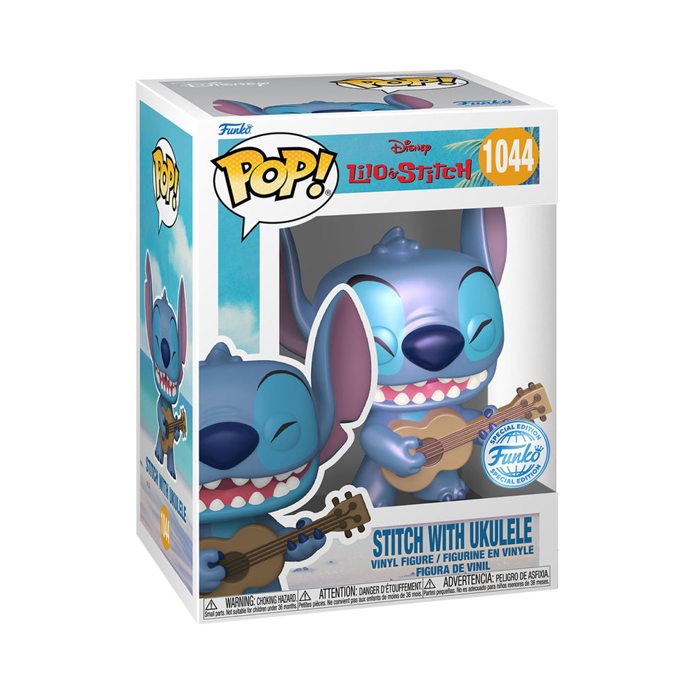 Funko Pop! Disney - Lilo & Stitch Stitch With Ukulele Special Edition