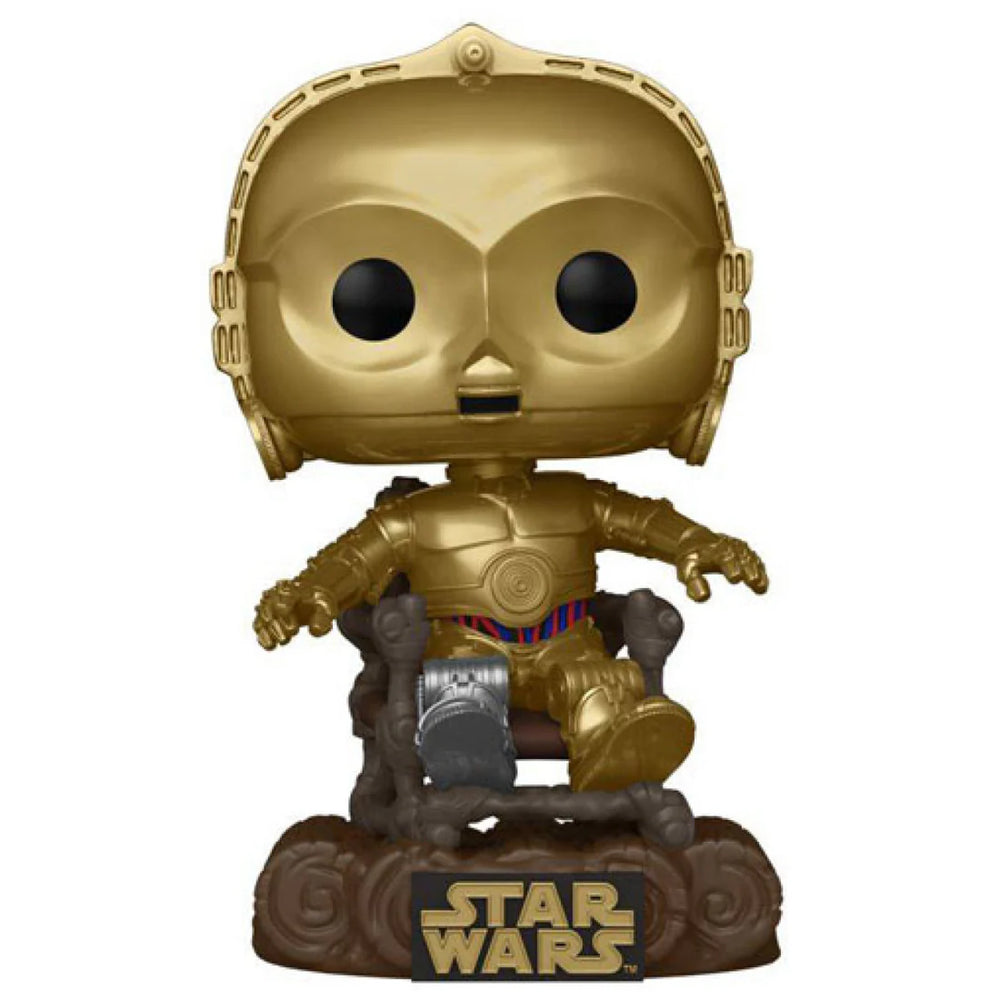 Funko Pop! Star Wars: Return of the Jedi 40th Anniversary - C3P0 in chair